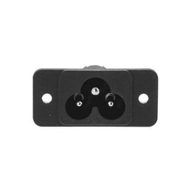 CABLEPELADO Power Plug IEC-320-C6 Male Black