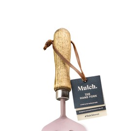 Mulch Ash Handle Garden Hand Fork High Carbon Steel Shaft Soft Mulberry