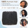 Trekci Afro Kinkys Bulk Human Hair 8 Inch 50g/Pack 100%