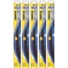 Rain-X 5079279-2-5PK Latitude 2-IN-1 Water Repellency Wiper Blade, 22" (Pack