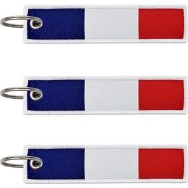 Llavero con bandera de Asia Europa, 3 unidades, para llaves de coche, llaveros de tela, hombres y mujeres