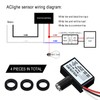 4 Pack 120V AC Photoelectric Switch Light Control Sensor Button