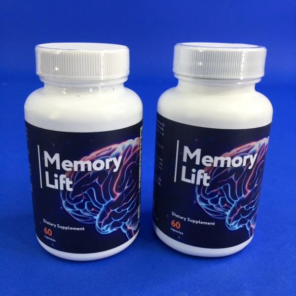 Memory Lift Dietary Supplement 60 Capsules (Lot of 2)