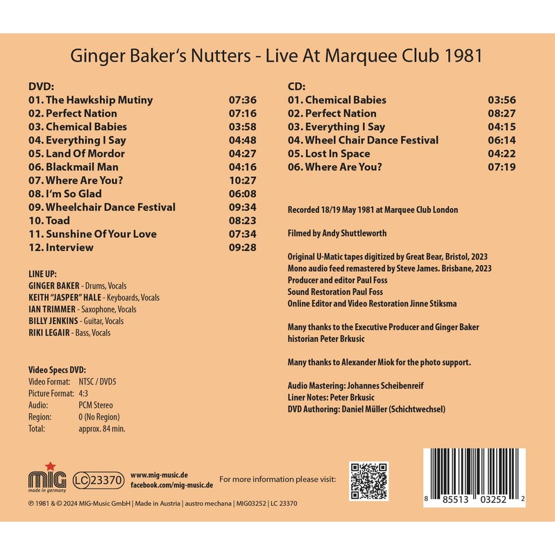 Live At Marquee Club 1981