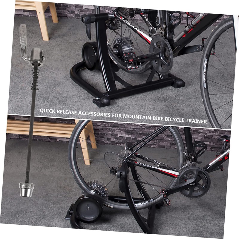 Mipcase 2Pcs Quick Release Skewer Axle for Indoor Trainer Steel