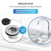 AQUADE Simplex Drain Valve 1 1/2 Inch Diameter 80 mm