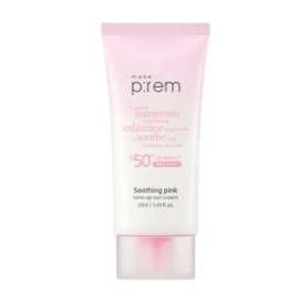 메이크프렘 (정품) 8월 PICK 메이크프렘 수딩 핑크 톤업 선크림 SPF 50+ PA++++ 50ml, 1개