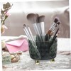 KICHOUSE 360degree Rotating Makeup Brush Organizer Storage Box for Makeup