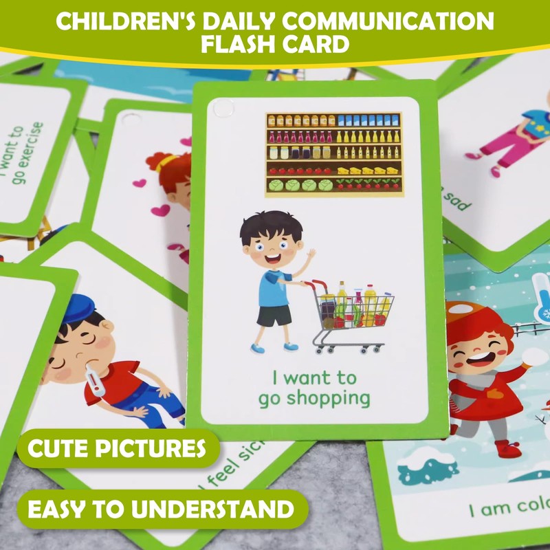 28 PECS Communication Cards for Special Needs – Visual Flashcards