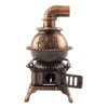 Treasure Gurus 1:12 Scale Model Miniature Pot Belly Stove Dollhouse