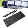 Industrial Keyboard Touchpad Wired Connection X Scissor Foot Plug and