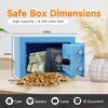 Goldenkey Small Safe Box for Money, Digital Safe Box with