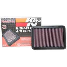 K&N Filtro de Aire de Motor Reutilizable y Lavable, para Suzuki Swift V 2017-2020, 33-3130