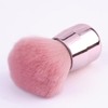 AIMALL 2pcs Mushroom Head Makeup Brush Set, Pink Loose Powder
