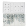 Dapetz® 220 Pcs Hex Bolts and Nuts Set, Steel Machine