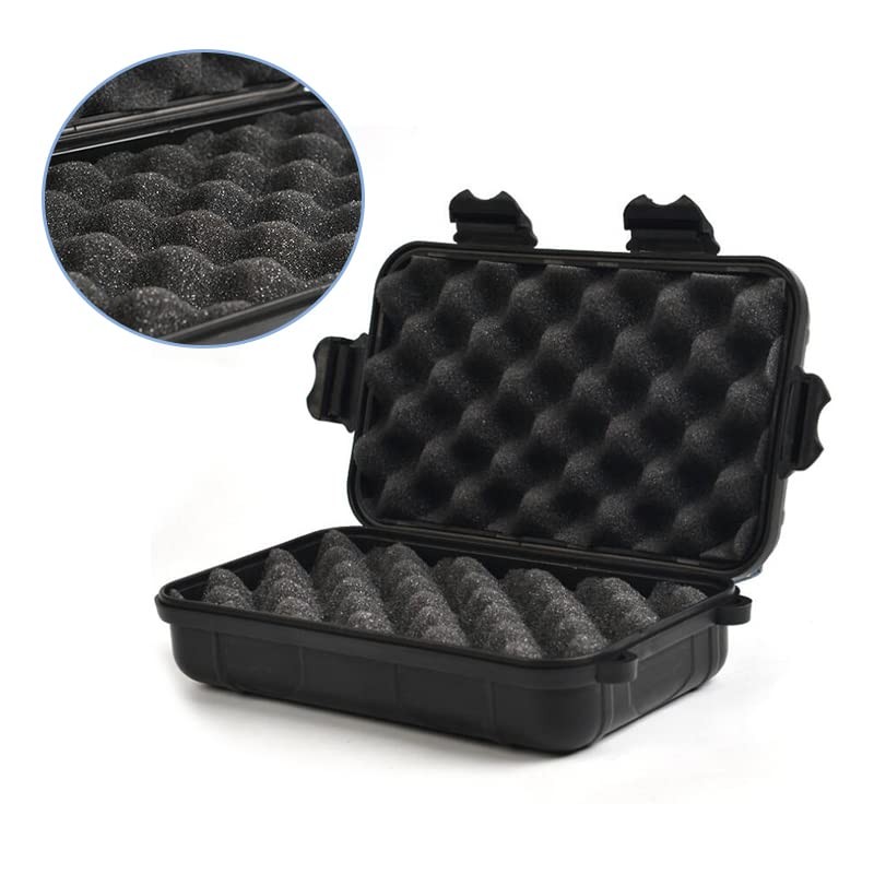 SEIWEI Survival Storage Box, 200mm x 120mm, Waterproof, Shockproof, Dry