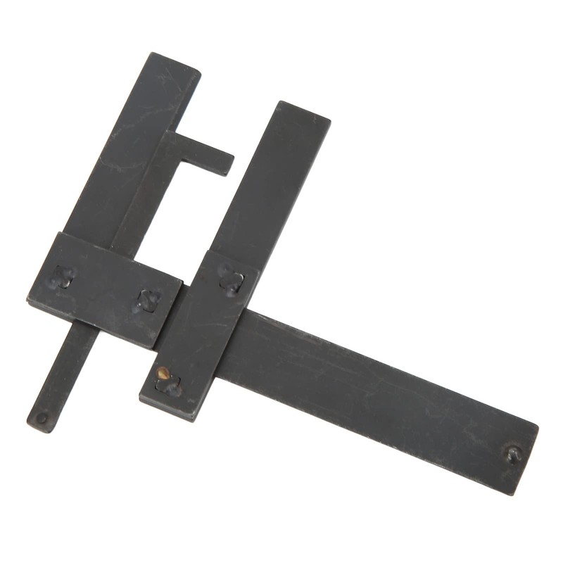 Carburetor Float Level Gauge, Steel 0‑40mm Adjustable Welded Sturdy Construction