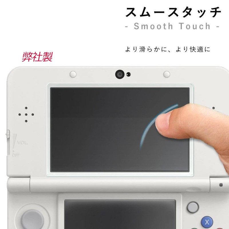 RDFJ New 3DS LCD Protective Film Glass Film 9H High