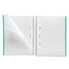 Miquelrius 46563 Notebook A5 100 Grid 90 g Messages Turquoise