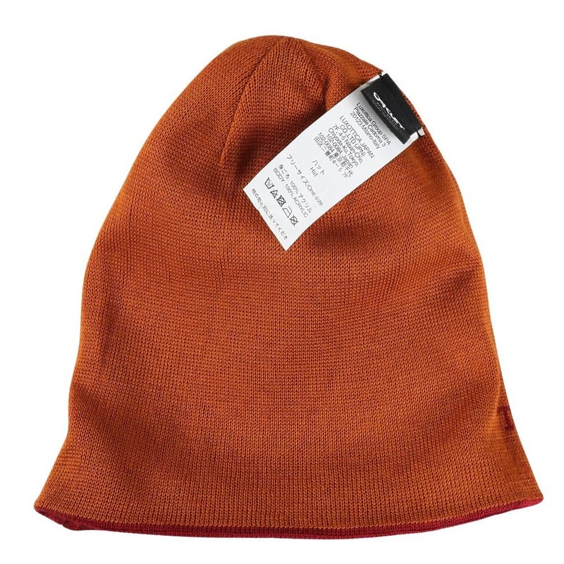 Oakley Men's Thermonuclear Protection Reversible Beanie Hat, Red iron