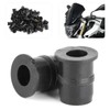 aqxreight - M5 Rubber Nuts Black 5mm Metric Motorcycle Windshield