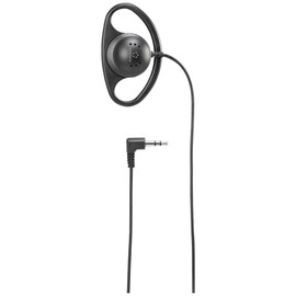Renkforce HK-1S On Ear headphones Wired Mono Black Ear-hook,Mono