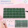 30000Pcs Resin Rhinestones for Bedazzling with 3Pcs B7000 Jewelry Glue,