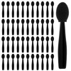50 Pcs Eyeshadow Applicators, 1.9" Reusable Short Handle Dual Sided