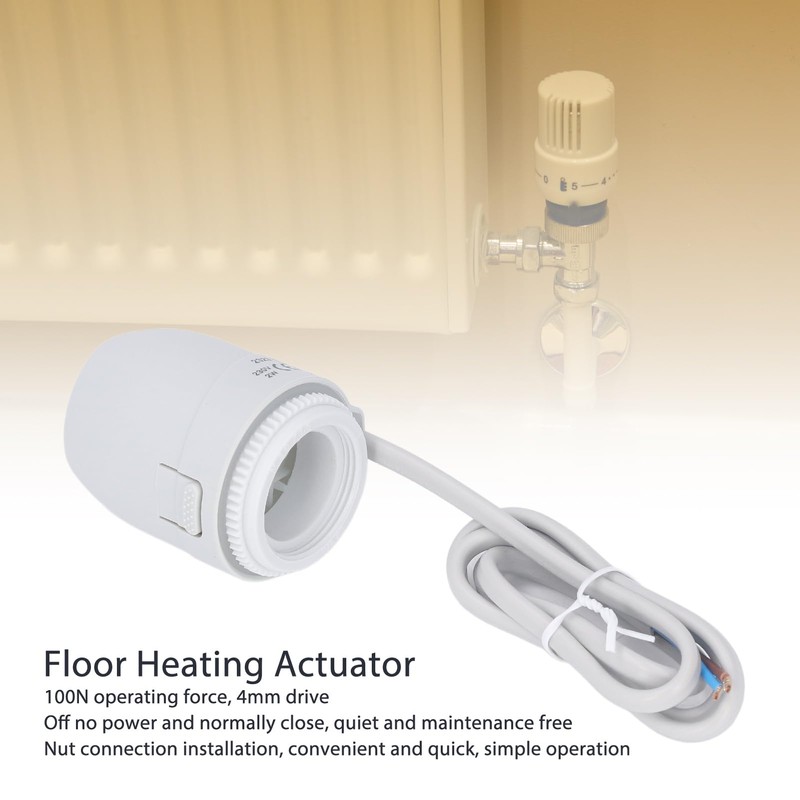 Thermoelectric Actuator, for Buderus, for Heimeier and for Kermi, 230VAC
