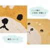 Tomo Corporation Interior Mat, Orange, Approx. 13.8 x 27.6 inches