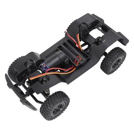 FACCNOY TRX4M 155mm 6.10in Wheelbase Assembled Frame Chassis Front Rear Axles Gearbox for 1/18 AX-8560 Rc Crawler TRX4-M Bronco Defender