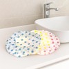 12 Pcs Shower Caps, Waterproof Reusable Shower Caps, EVA Plastic