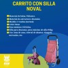 Noval Carrito Para Mandado Trol-520as Rosa Con Asiento Marca Noval