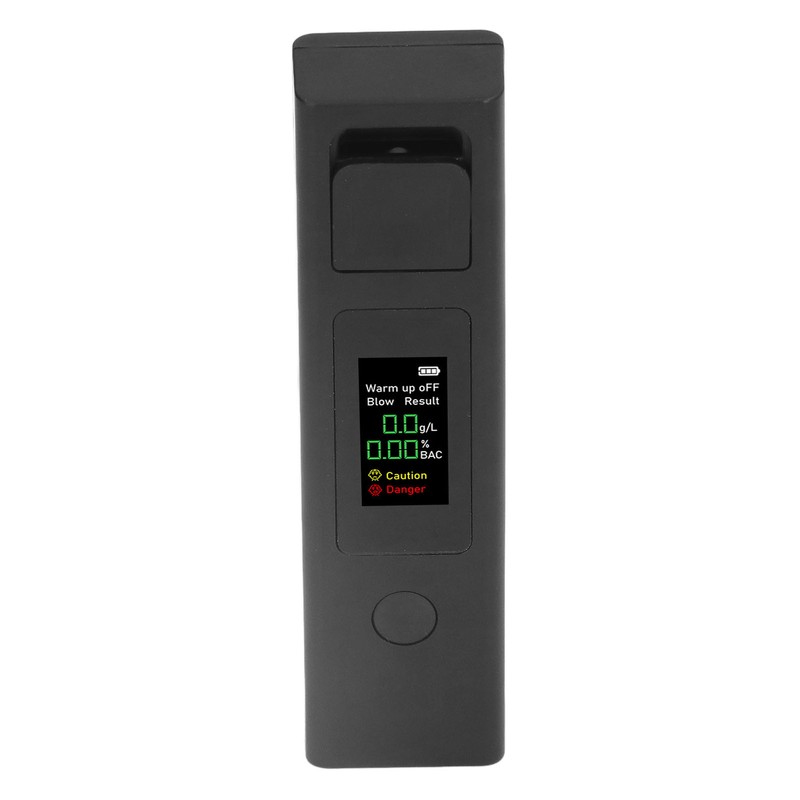 Breathalyzer Small Portable Smart Quick Response Blowing LCD HD Three