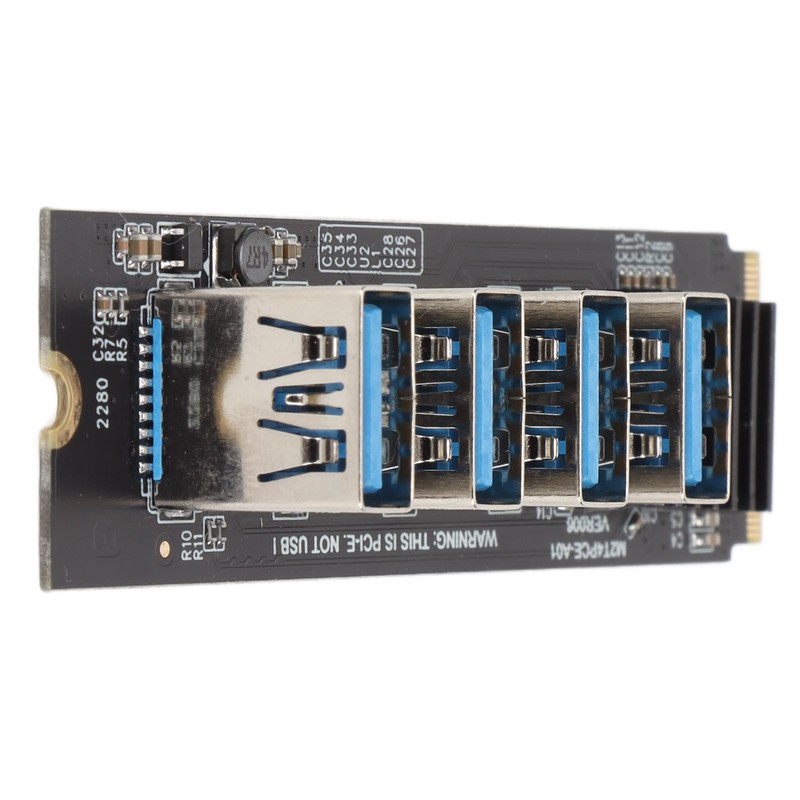 M.2 NVME to PCIE 1X Riser Card M.2 NVME to