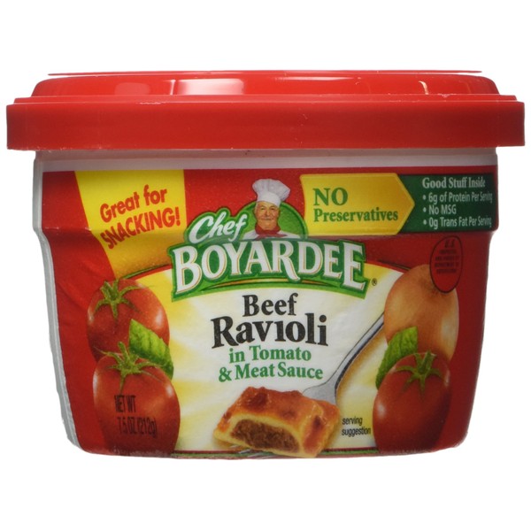 Chef Boyardee Beef Ravioli 7.5 (Pack of 6)