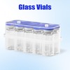 COTOM 5ml Glass Vials Sterile Empty Vials with Caps and