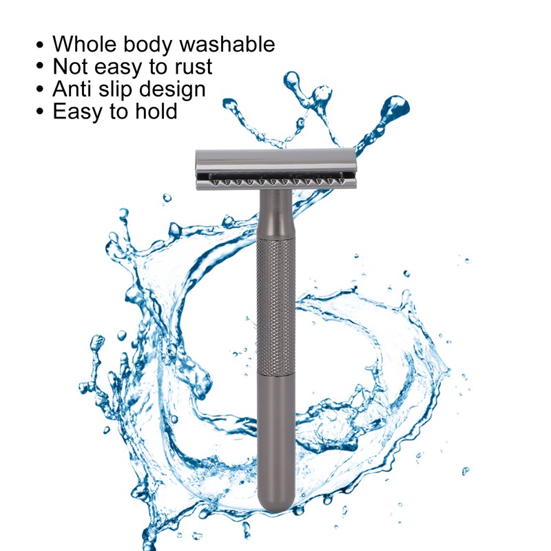 Safety Razor Professional Home Barber Shop Travel Portable Men Alloy