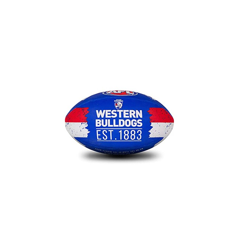 Sherrin AFL Western Bulldogs Song Football, Size 2