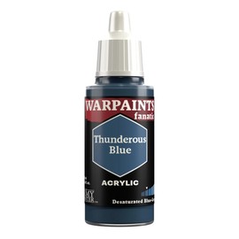 The Army Painter Blue Warpaints Fanatic 18ml Acrylic Paints (Thunderous Blue)
