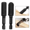 Gasea 10pcs 1/4" Shank Rotary File Drill Bits Wood Carving