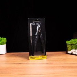 Basic Cutters Tool Kit, Metal DIY Model Bending Tool Set, 3D Metal Puzzle Assembly Tools Included 8-Piece Tool Set, Great Assistant for 3D Metal Puzzle Assembly Metal-Time.