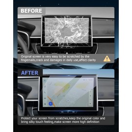 LUWU Screen Protector Compatible with 2026 Toyota Corolla Cross Accessories Tempered Glass 9H Anti-Glare 2026 Corolla Cross LE/SE/XLE/XSE Center Touchscreen Display 10.5-Inch
