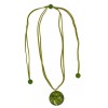 ZSISKA HANAMI SMALL PENDANT - OLIVE GREEN