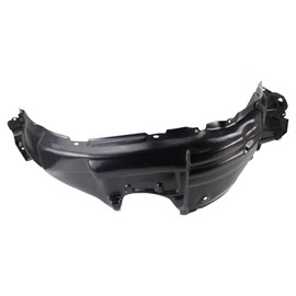 TRQ Front Left Inner Fender Liner Black Drivers Side Compatible with 2011-2013 Toyota Highlander TO1248173