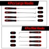 LIQWEI 8-Piece Mini Pick and Hook Set, Precision Automotive Pick