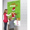 Dreasmt Poster De Grinch Para Colocar Esferas De Papel Juego