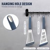 Silicone Fish Spatula Turner Set of 2,2-in-1 Heat Resistant Silicone
