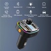 QUMOX Bluetooth 5.0 Car FM Transmitter C26 with Hands-Free Calling,