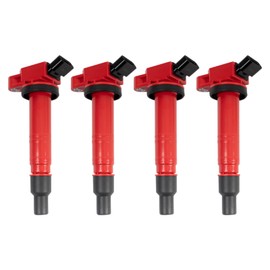 TRQ Ignition Coil Set Compatible with 2008-2022 Lexus 2008-2015 Scion 2003-2022 Toyota